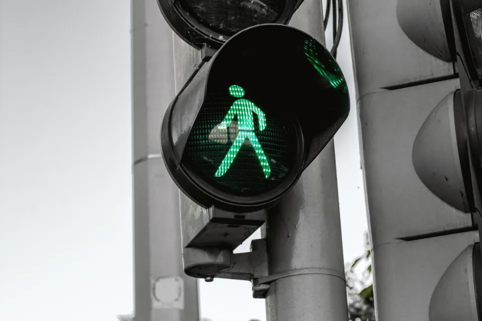 Crosswalk Green